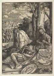 Samson og Delila, ca. 1514.
