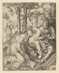 Pilegrimene, ca. 1508.