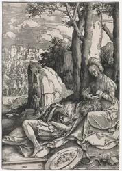 Kvinners kraft: Samson og Delila, ca. 1512.
