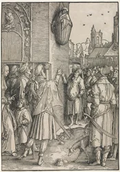 The Power of Women: Poeten Virgil Suspended in a Basket, ca. 1512.