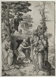 The Raising of Lasarus, innen 1508.
