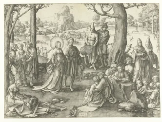 Det verdslige livet til Maria Magdalena De dans av Maria Magdalena