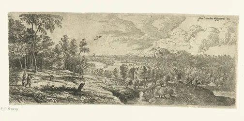 Landskap med menn som bærer pinner Vide landskap (serietittel)