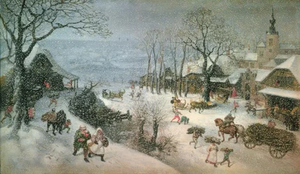 Vinterlandskap - februar