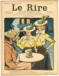 Cover av "Le Rire", Satirical in Colors