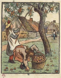 Eplehøsten, 1889