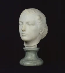 Head of Jane Poupelet (1878-1932) 1897 (marble)