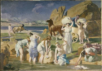 Nausicaa, i 1915 (olje på lerret)