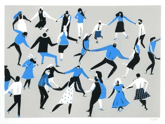 Ceilidh, 2016 (silketrykk)
