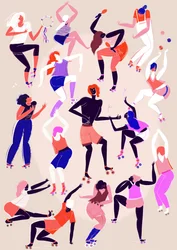 Roller Disco, 2015 (digitalt)