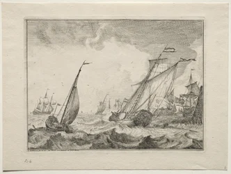 Skip i kuling, 1701.