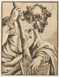 Kristus og apostlene: St. Judas Thaddeus (med klubben)