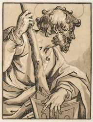 Kristus og apostlene: St. Judas Thaddeus med klubben, 1600-tallet.