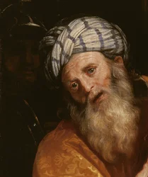 Detalj av Pilatus fra Ecce Homo