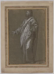 Stående mannsfigur, ca. 161013.