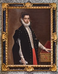 Fontanellato, Labyrinth of Masone, Franco Maria Ricci kunstsamling: "Portrett av Lucrezia Bentivoglio Leoni"