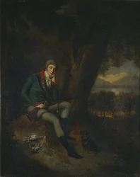 Portrett av grev Nikita Petrovitsj Panin 1770-1837 i jaktkjole