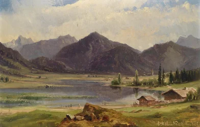 Plansee i Tyrol, ifølge baksiden av etiketten