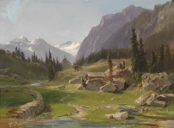 Idyllisk fjellandskap