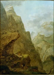 Ved Klausenpasset med fjelltog