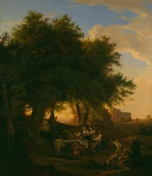 Fontenen ved Grottaferrata, 1832.