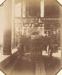 [Golestan, Påfugltronen, Teheran, Iran] Takht-I Taous, 1840-60-årene