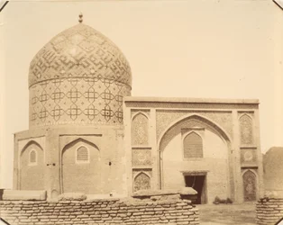 [Moskeen i Nasser-eddin Shah, Teheran, Iran], 1840-60-tallet.