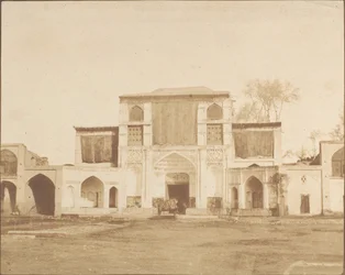 Ytre inngang til Kongens palass, Teheran, 1858.