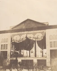 [Påfugltronens sal, Teheran], 1858.