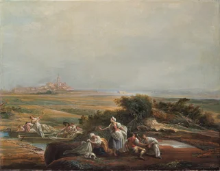 Utsikt over Fuenterrabía (fragment)