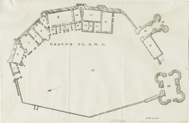 Dudley Castle: litografi, nd [c 1825] (trykk)