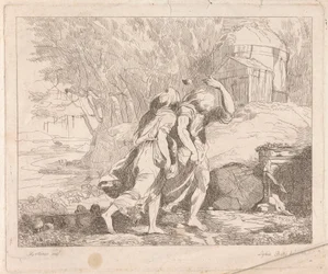 Deucalion og Pyrrha etter flommen