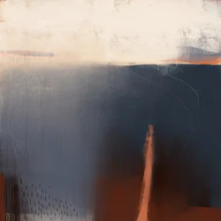 Abstrakt: «Blue Horizon»