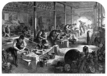 Stålprodusenter i Sheffield, Yorkshire, 1866