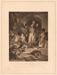 'Sir David Baird oppdager kroppen til Tippoo Sultaun', 1799 1878