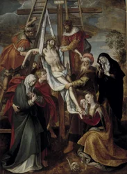 Nedstigning, 1500-tallet (olje på lerret)
