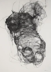 Torso 3, 2022 (kull på papir)