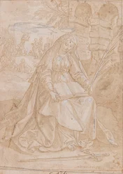 Saint Justine, 1584.