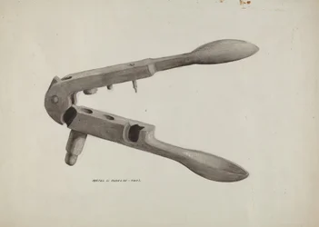 Kuleform, ca. 1937.