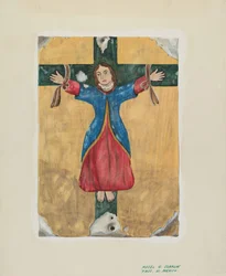 Maleri av St. Liberata, ca. 1939.