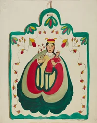 Trealtertavle, St. Anthony, ca. 1937.