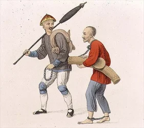 Conducting an Offender into Banishment, plate 19 fra 