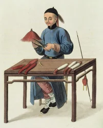 A Cap Maker, plate 51 fra 