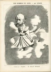 Illustrasjon av Manuel Luque (1854-1919) i La Caricature (1880)