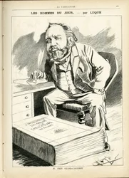 Illustrasjon av Manuel Luque (1854-1919) i La Caricature (1880)