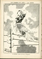 Illustrasjon av Manuel Luque (1854-1919) i La Caricature (1880)