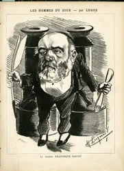 Illustrasjon av Manuel Luque (1854-1919) i La Caricature (1880)