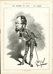 Illustrasjon av Manuel Luque (1854-1919) i La Caricature (1880)