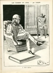 Illustrasjon av Manuel Luque (1854-1919) i La Caricature (1880)