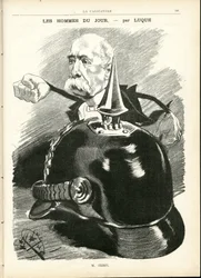 Illustrasjon av Manuel Luque (1854-1919) i La Caricature (1880)